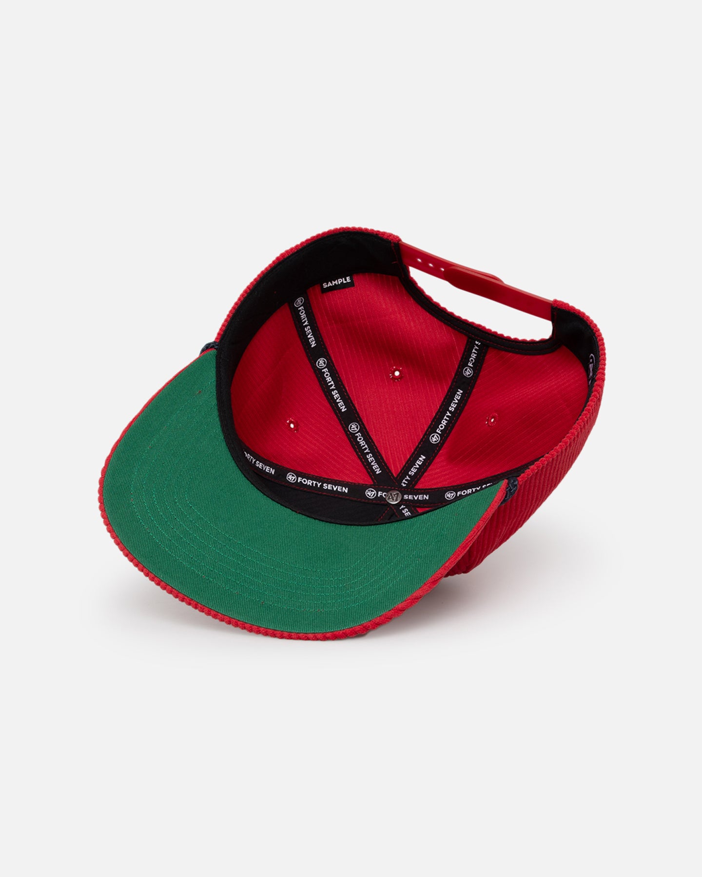 47 Brand Washington Nationals MLB Opening Day Snapback Hat - Adjustable Crossrope Hitch Design in Red - Perfect for Baseball Games, Fan Gear, and Casual Streetwear