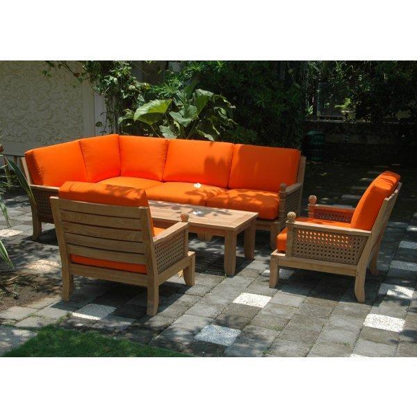 Luxury 7-Piece Modular Sectional Sofa Set - Modern L-Shaped Living Room Furniture for Home, Apartment & Office