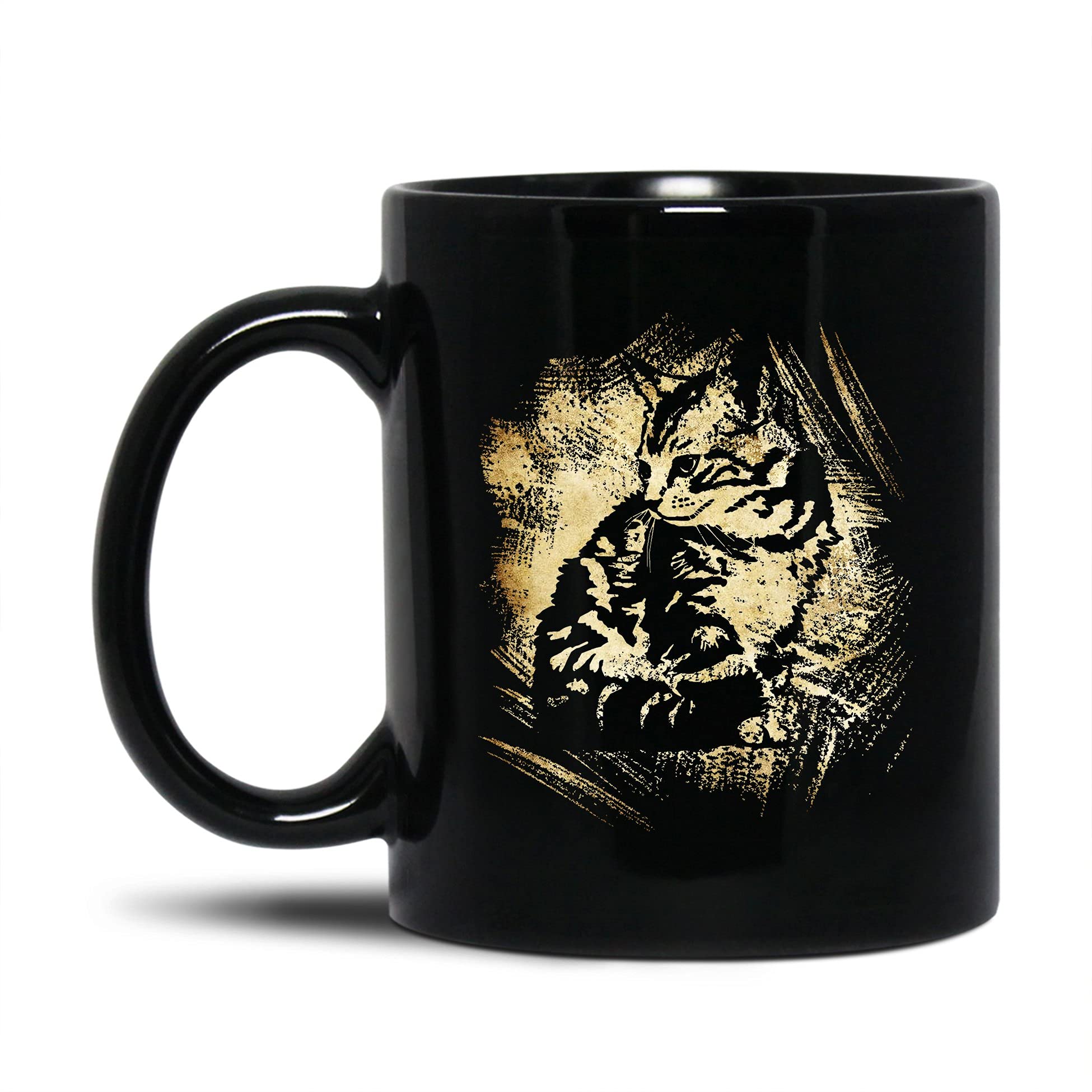 Bengal Cat Coffee Mug - 11oz & 15oz Ceramic Travel Mug with Cute Bengal Cat Design, Perfect Gift for Cat Lovers - Ideal for Home, Office, Travel & Gifting