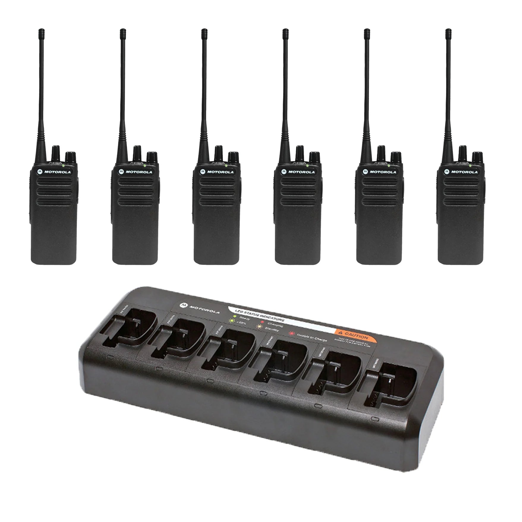 Motorola CP100d Two-Way Radio - UHF Business Walkie Talkie for Construction, Security & Outdoor Use