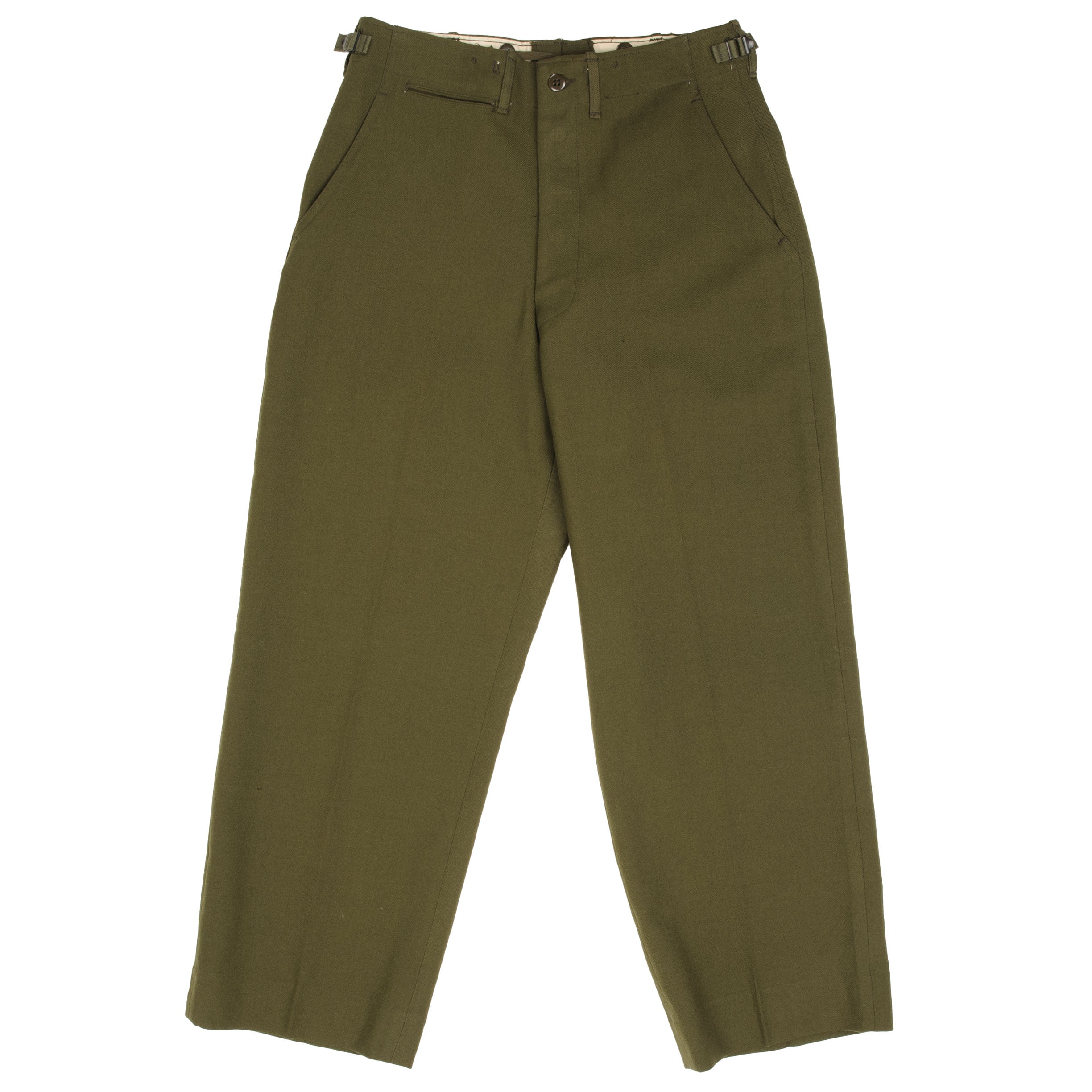 Vintage US Army Field Wool Trousers Pants - Korean War Era 1951 - Size Small Short - Authentic Military Surplus - Perfect for Reenactments, Outdoor Adventures & Vintage Fashion