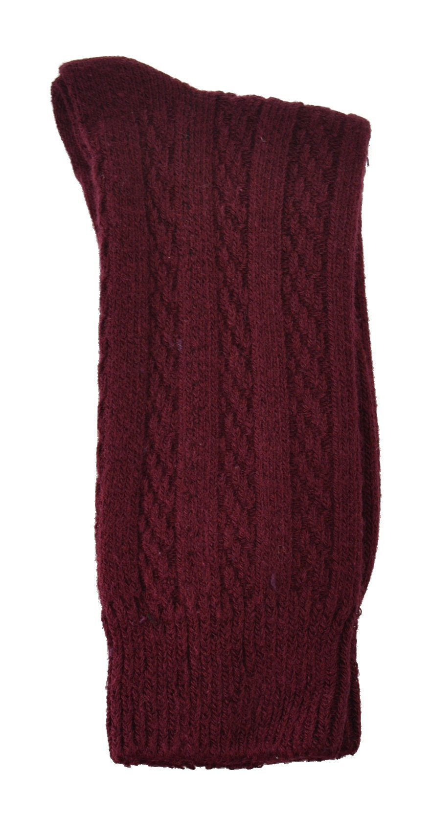 Sierra Socks Women's Colorful Cotton Cable Crew Socks (Pack of 3) - Soft & Comfortable Casual Socks for Everyday Wear, Workout, and Lounge