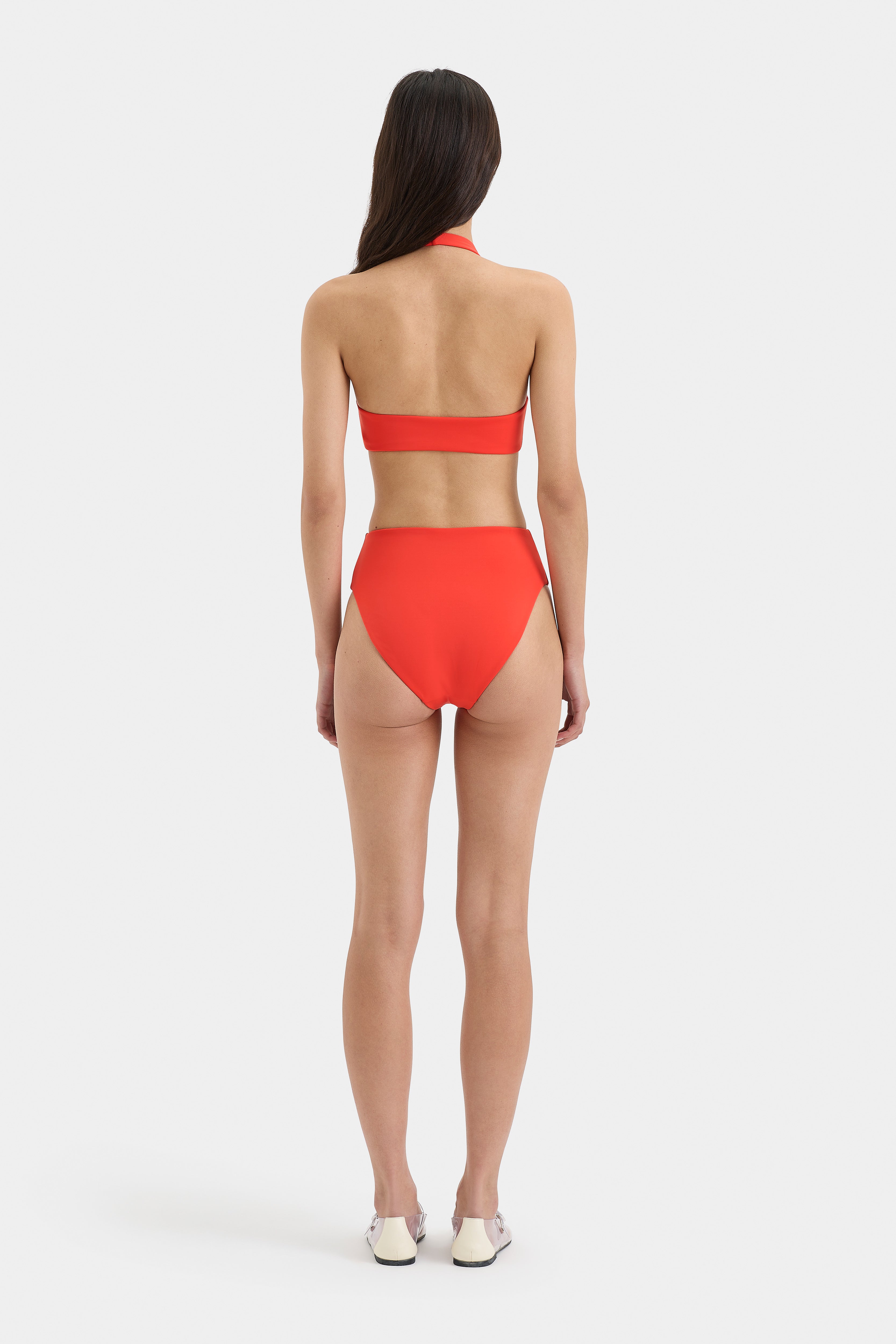 Clarita High Cut Brief - Comfortable Cotton Underwear for Women, Seamless Panties with Lace Trim - Perfect for Everyday Wear, Yoga & Lounge