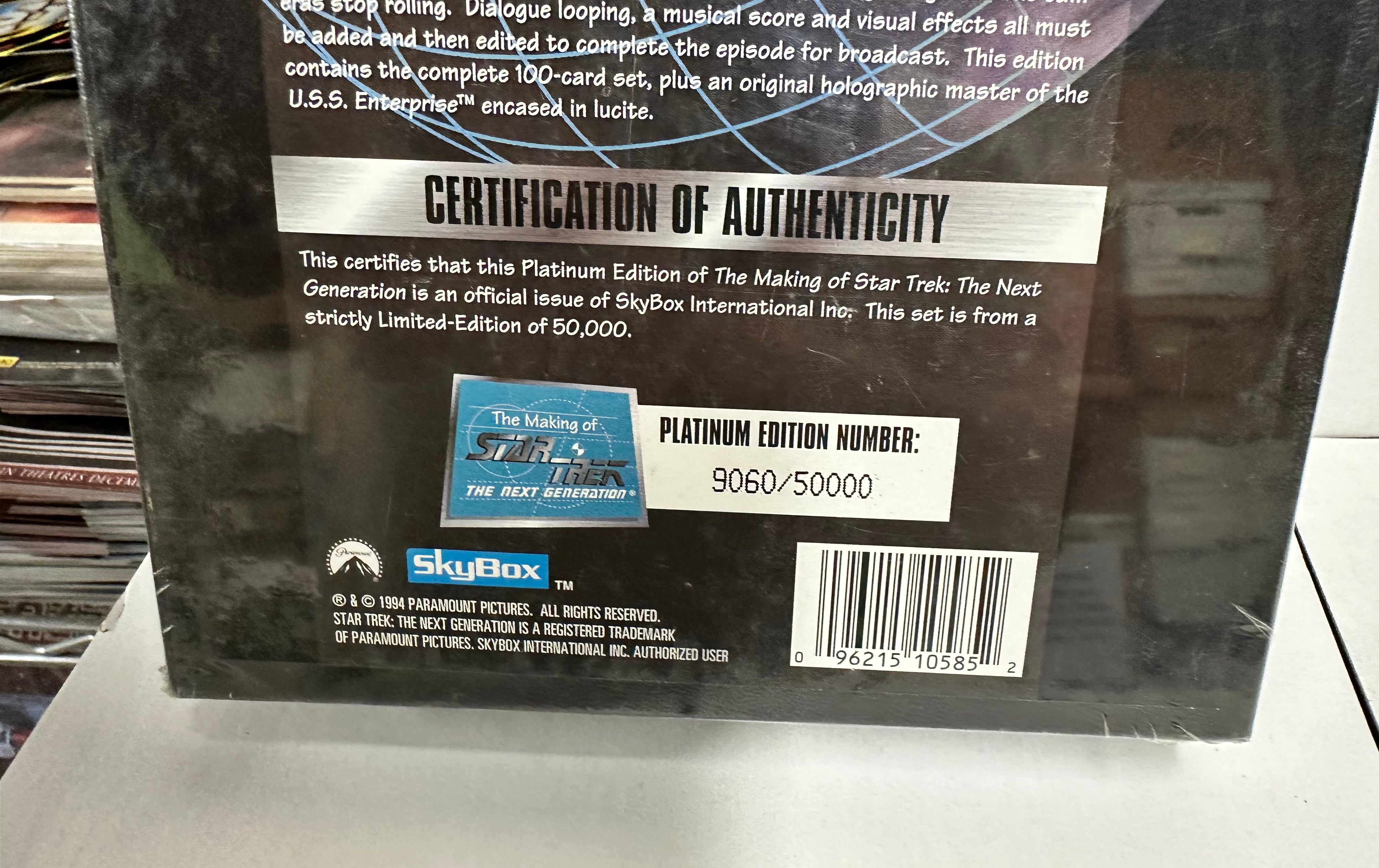 Star Trek: The Next Generation Complete Series Box Set - Factory Sealed Collector's Edition | Perfect for Sci-Fi Fans & TV Show Memorabilia Collectors