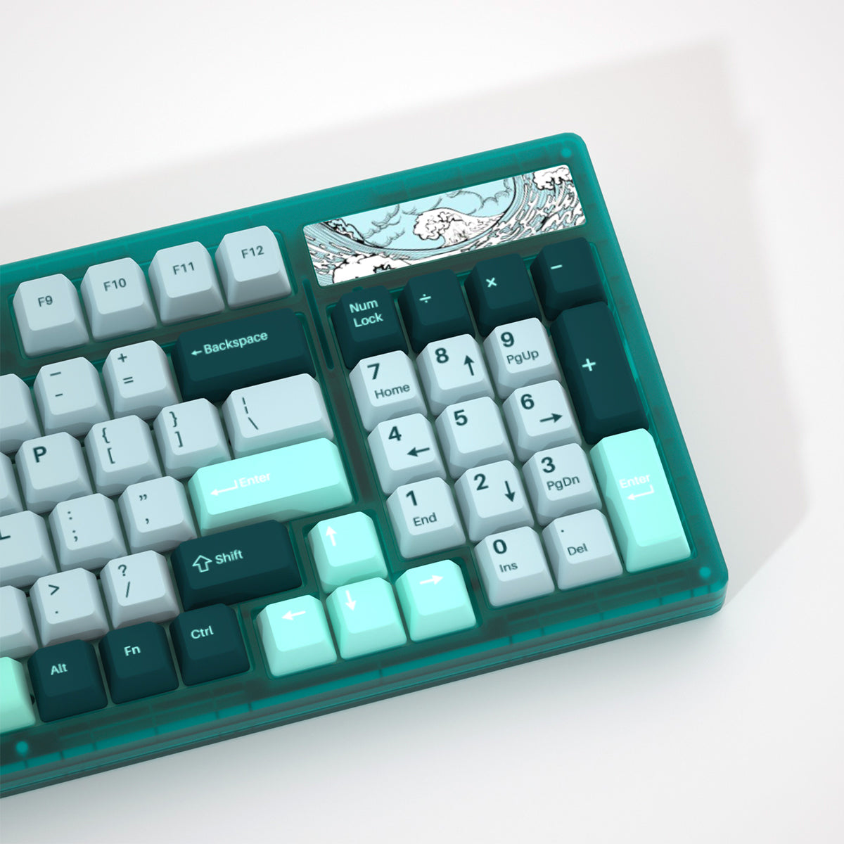 YUNZII Keynovo IF98 Wireless Mechanical Keyboard - 60% Compact RGB Backlit Gaming Keyboard with Hot-Swappable Switches for PC, Mac, Laptop - Perfect for Gaming, Typing & Office Work