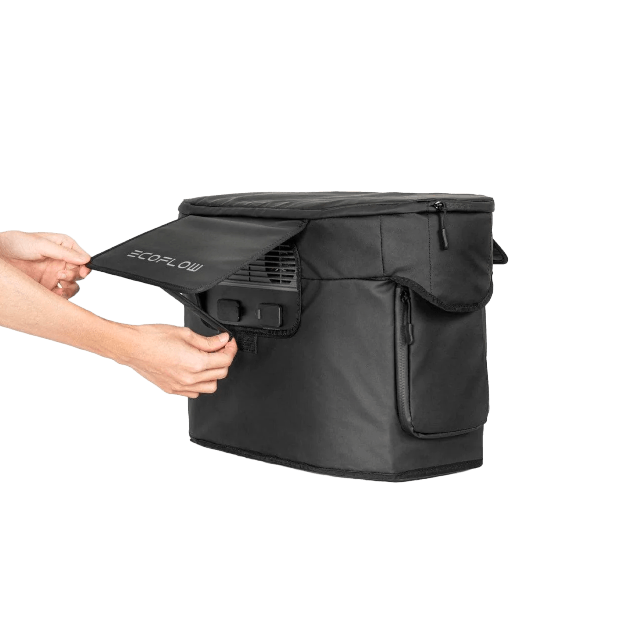 EcoFlow DELTA Max Solar Generator Cover - Waterproof & Dustproof Protection for Outdoor Camping, RV Trips, and Emergency Power Backup