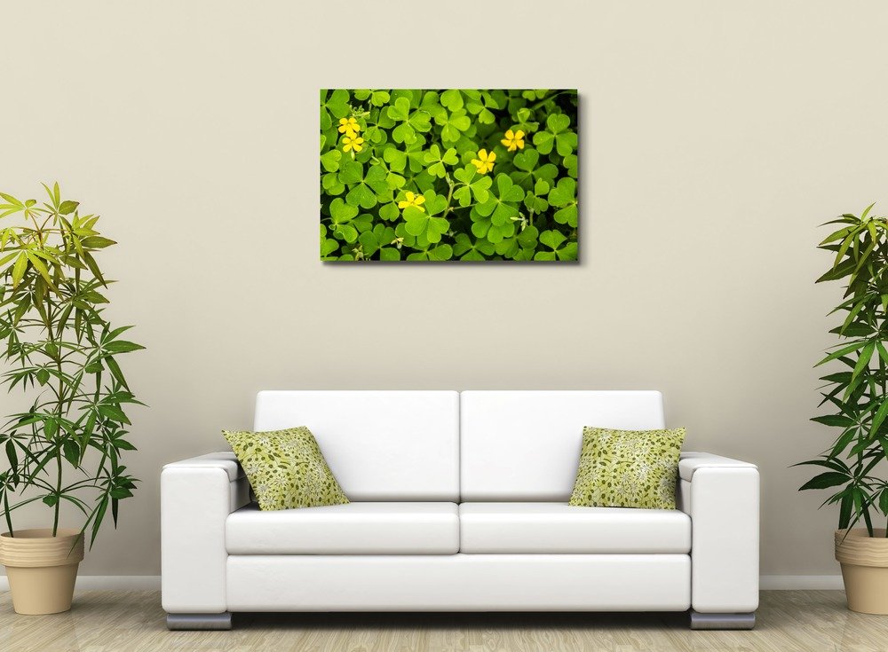 Roadside Grass Canvas Wall Art Print - 24x36 Inches - Modern Home Decor for Living Room, Bedroom & Office