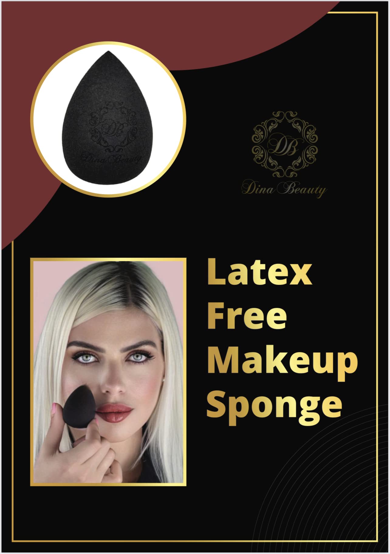 Premium Makeup Sponge for Flawless Blending - Soft Beauty Blender for Foundation, Concealer & Powder - Ideal for Professional & Everyday Makeup Application
