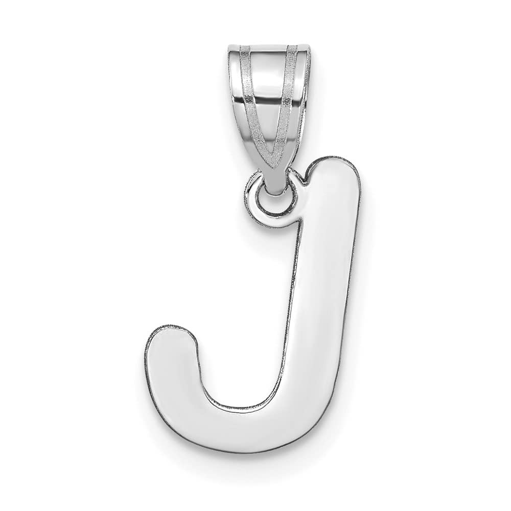 14K Gold Polished Bubble Letter Initial Pendant Necklace for Women - Personalized Name Jewelry, Dainty Alphabet Charm, Gift for Her | Perfect for Birthdays, Anniversaries & Everyday Elegance