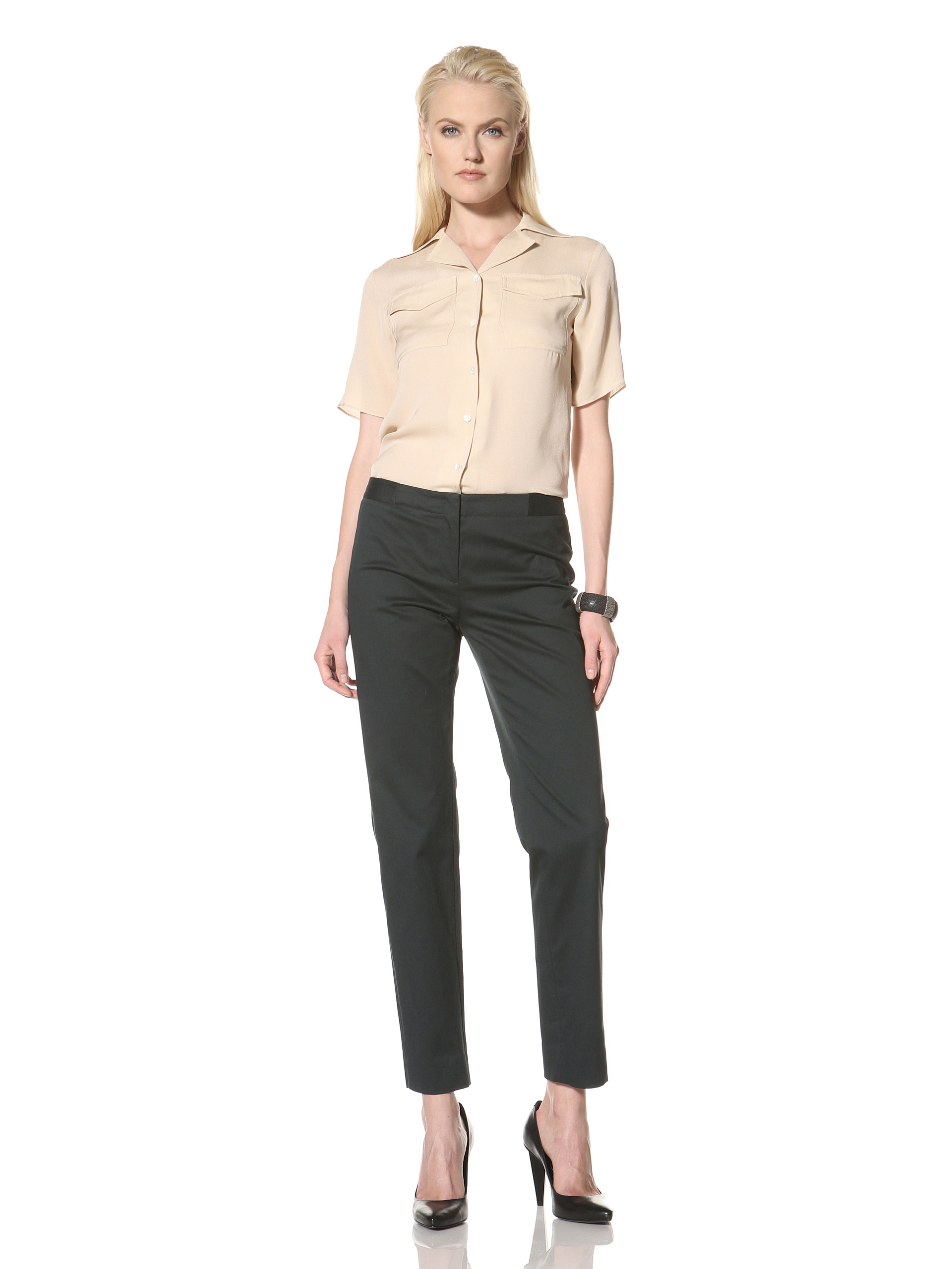 10 CROSBY Women's Camp Shirt - Stylish Casual Button Down Shirt for Women, Lightweight Breathable Summer Top - Perfect for Outdoor Adventures, Beach Vacations & Everyday Wear