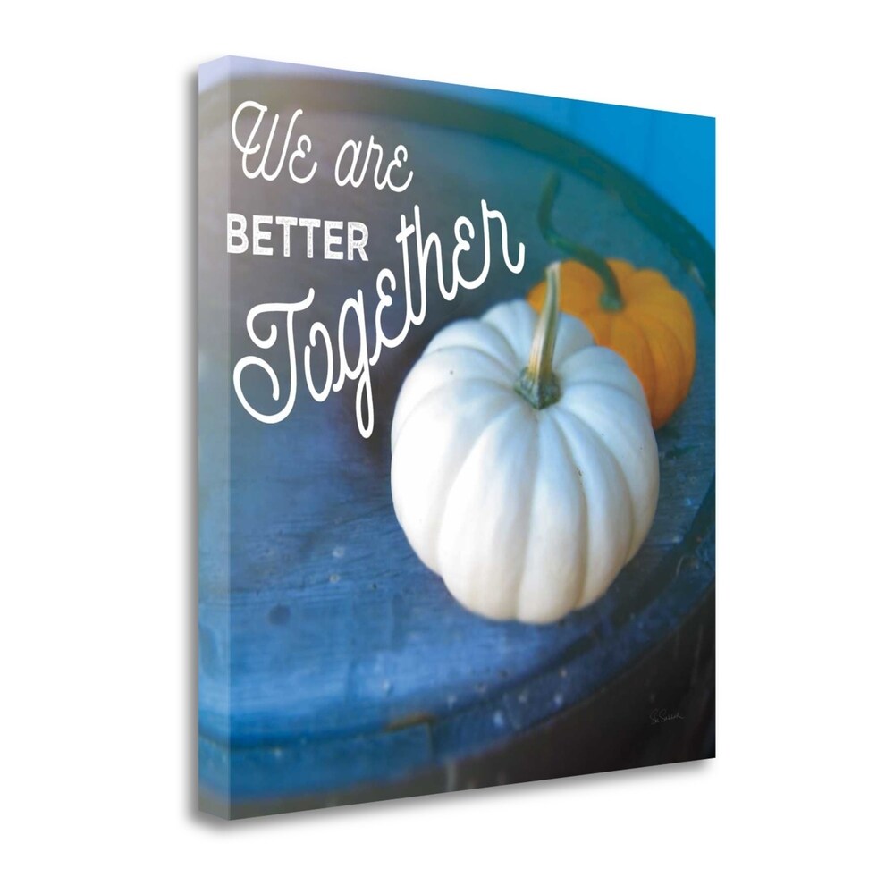Better Together By Sue Schlabach - Fine Art Giclee Print on Gallery Wrap Canvas, Ready to Hang Wall Decor - Perfect for Living Room, Bedroom & Office Decorations