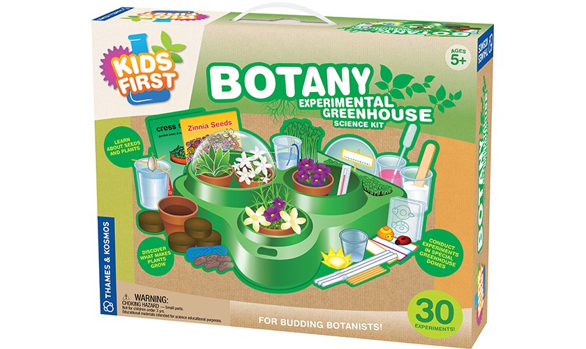 Botany Experimental Greenhouse Kit - Indoor Plant Growing System for Kids & Adults - Perfect for Home, Classroom, and Science Projects