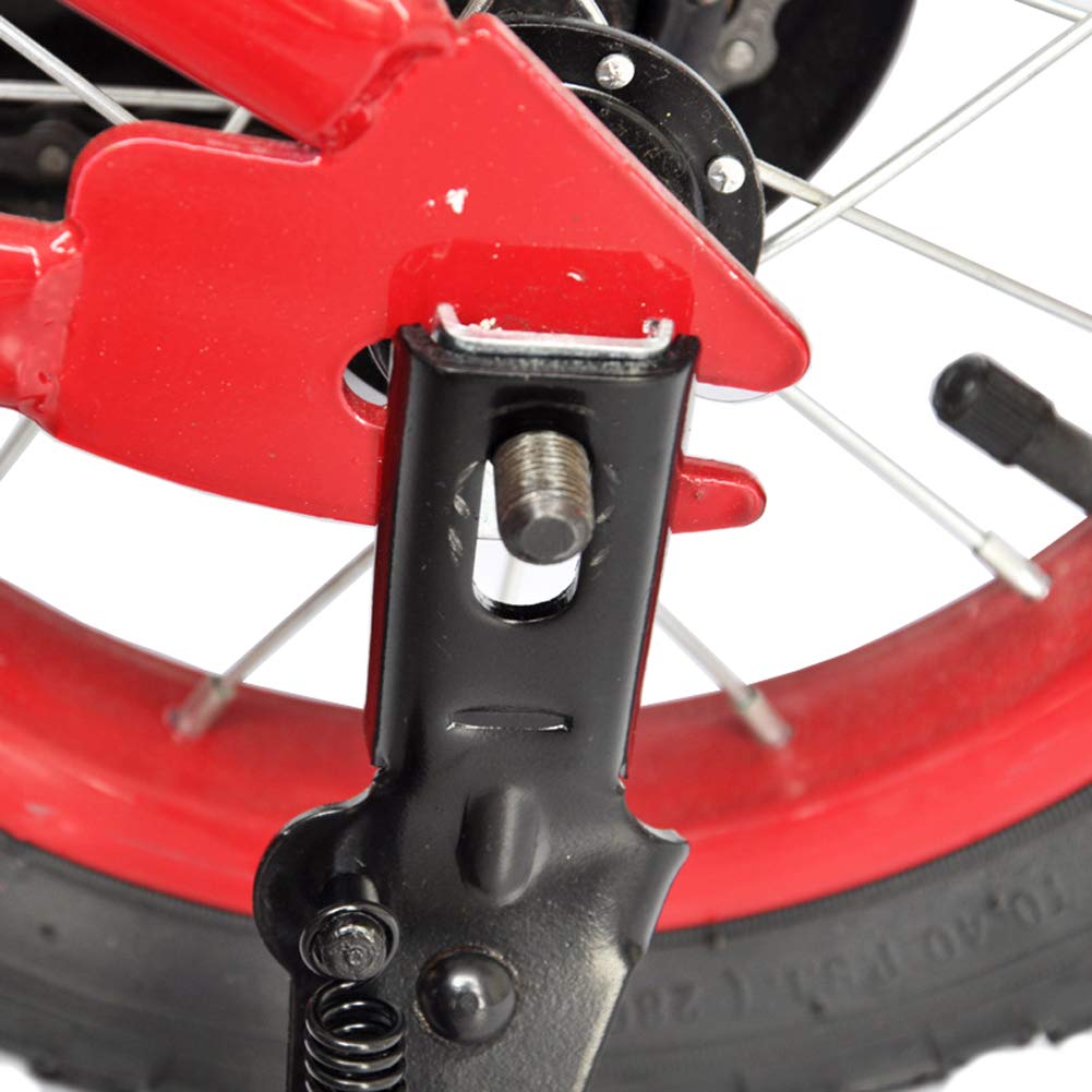 HeiHy Kids Bike Stand - Single Side Detachable Kickstand for 18 Inch Bicycles | Durable Bicycle Support Stand for Children's Bikes | Perfect for Parking, Storage & Outdoor Cycling Accessories