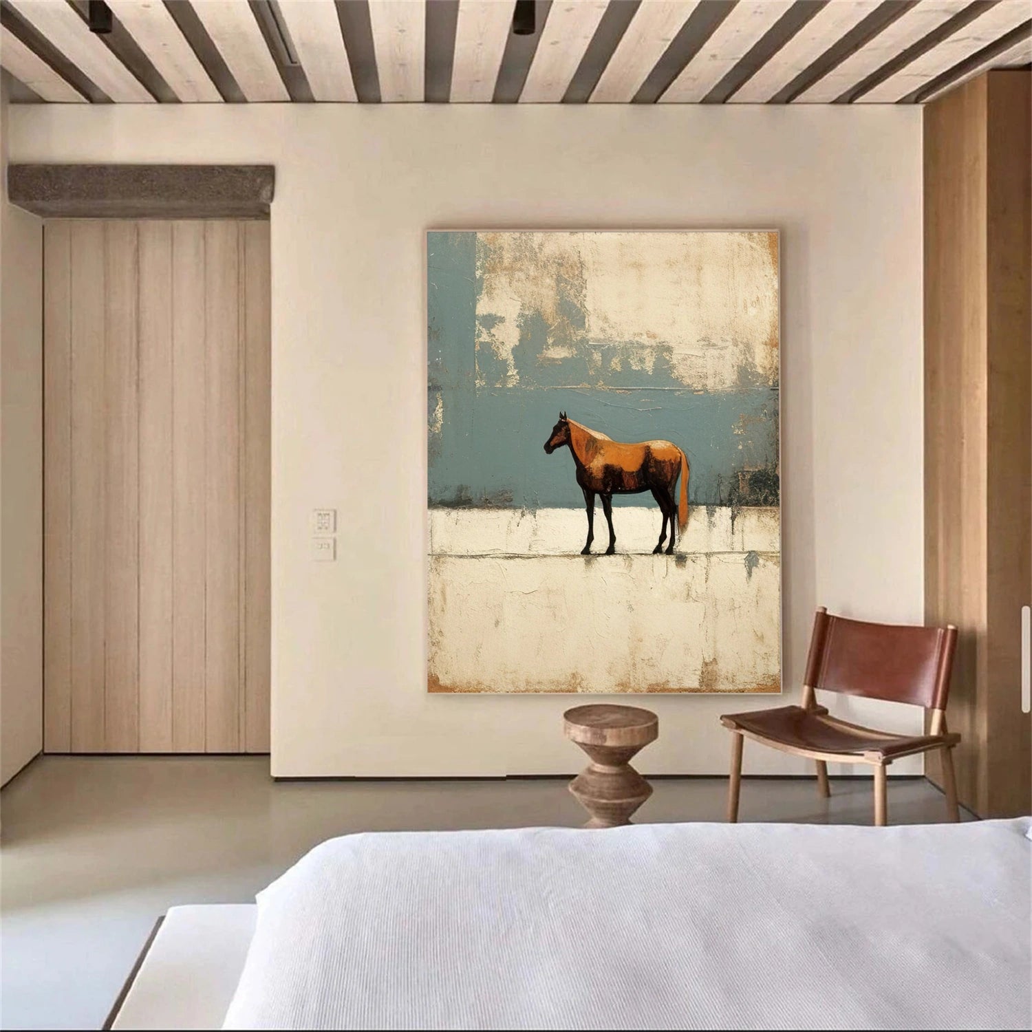 Animal Art Painting #AP134 - Handmade Wildlife Canvas Art for Home & Office Decor | Perfect for Living Room, Bedroom, or Gift