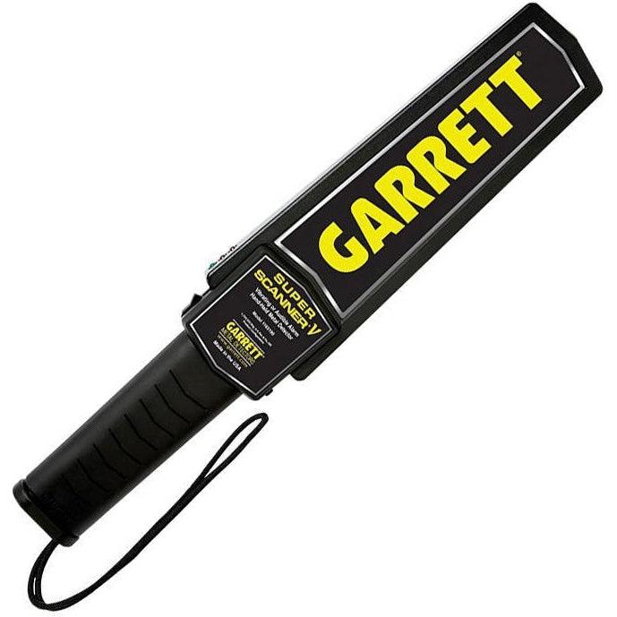 Garrett Super Scanner V Handheld Metal Detector - Professional Security & Treasure Hunting Tool for Airport, School, Event & Beach Metal Detection