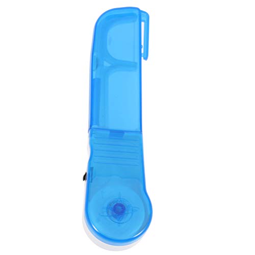 EXCEART Dental Floss Holder with Replaceable Head & 30m Floss - Portable Teeth Cleaning Tool for Oral Care - Perfect for Travel, Home & Office Use