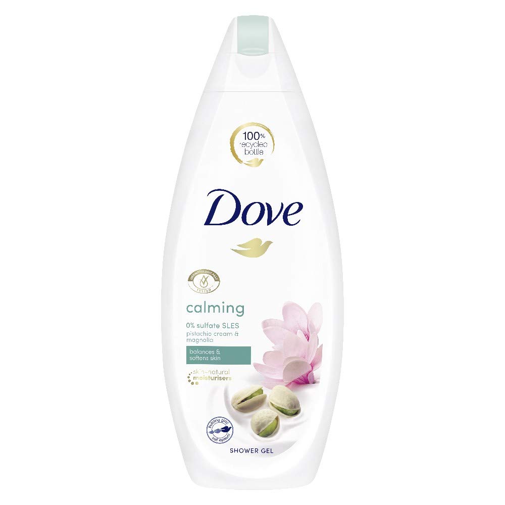 Dove Purely Pampering Pistachio Cream Body Wash - 8.5oz (250ml) - Nourishing & Moisturizing Shower Gel for Soft Skin - Perfect for Daily Use & Relaxing Bath Time