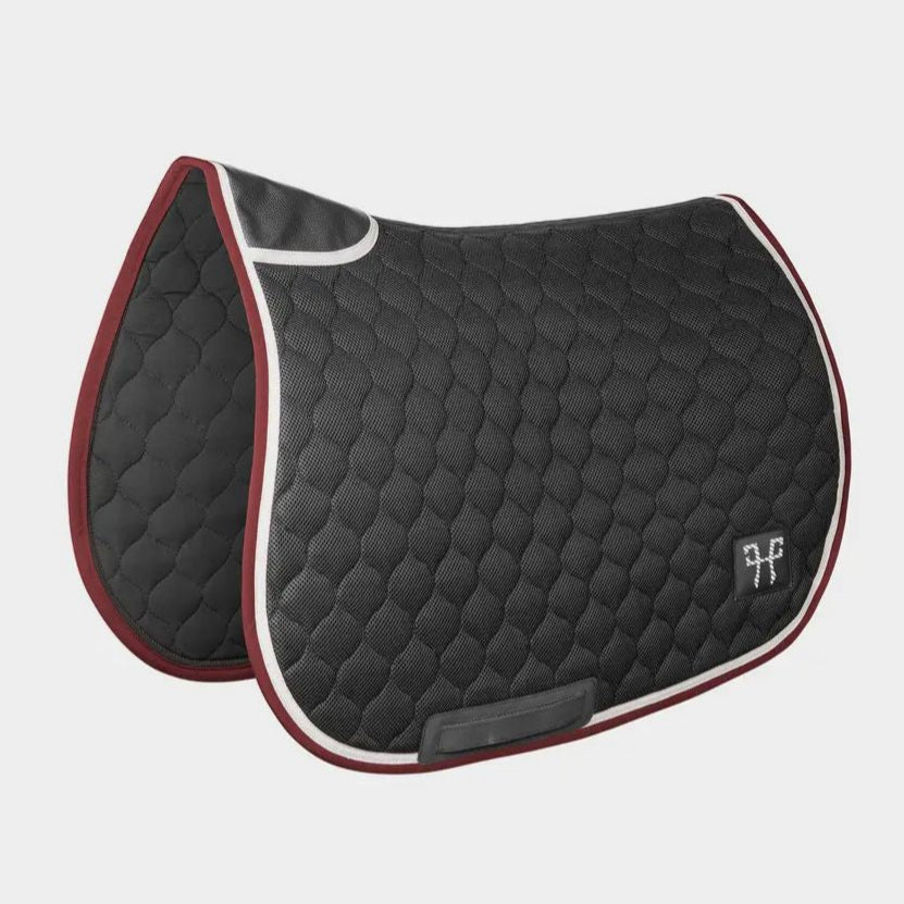 Premium Horse Pilot Saddle Pad - Breathable & Shock-Absorbing Riding Pad for Equestrian Sports - Perfect for Trail Riding, Dressage & Jumping