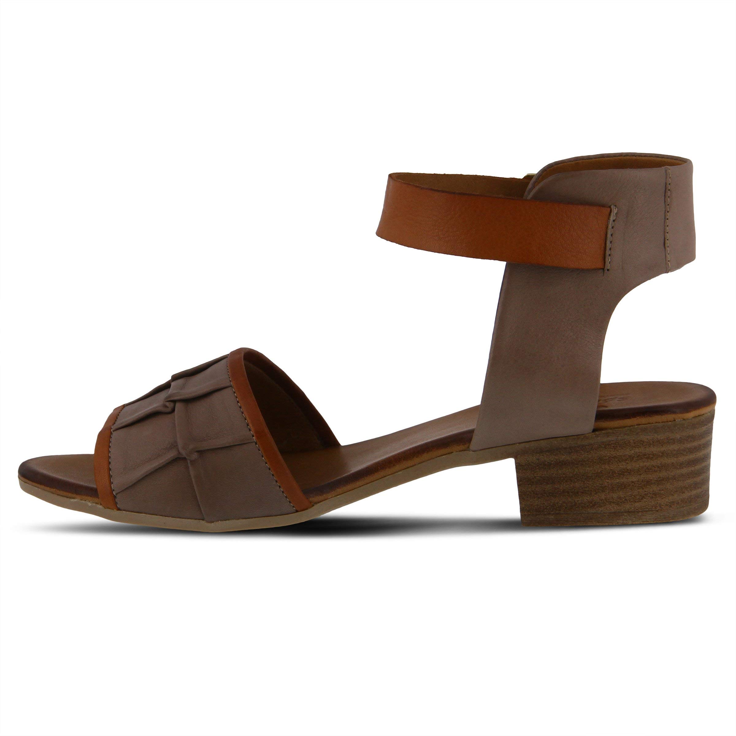 Spring Step Women's Mesima Comfortable Heeled Sandal - Stylish Summer Wedge Sandals for Casual Outings, Beach Vacations & Date Nights