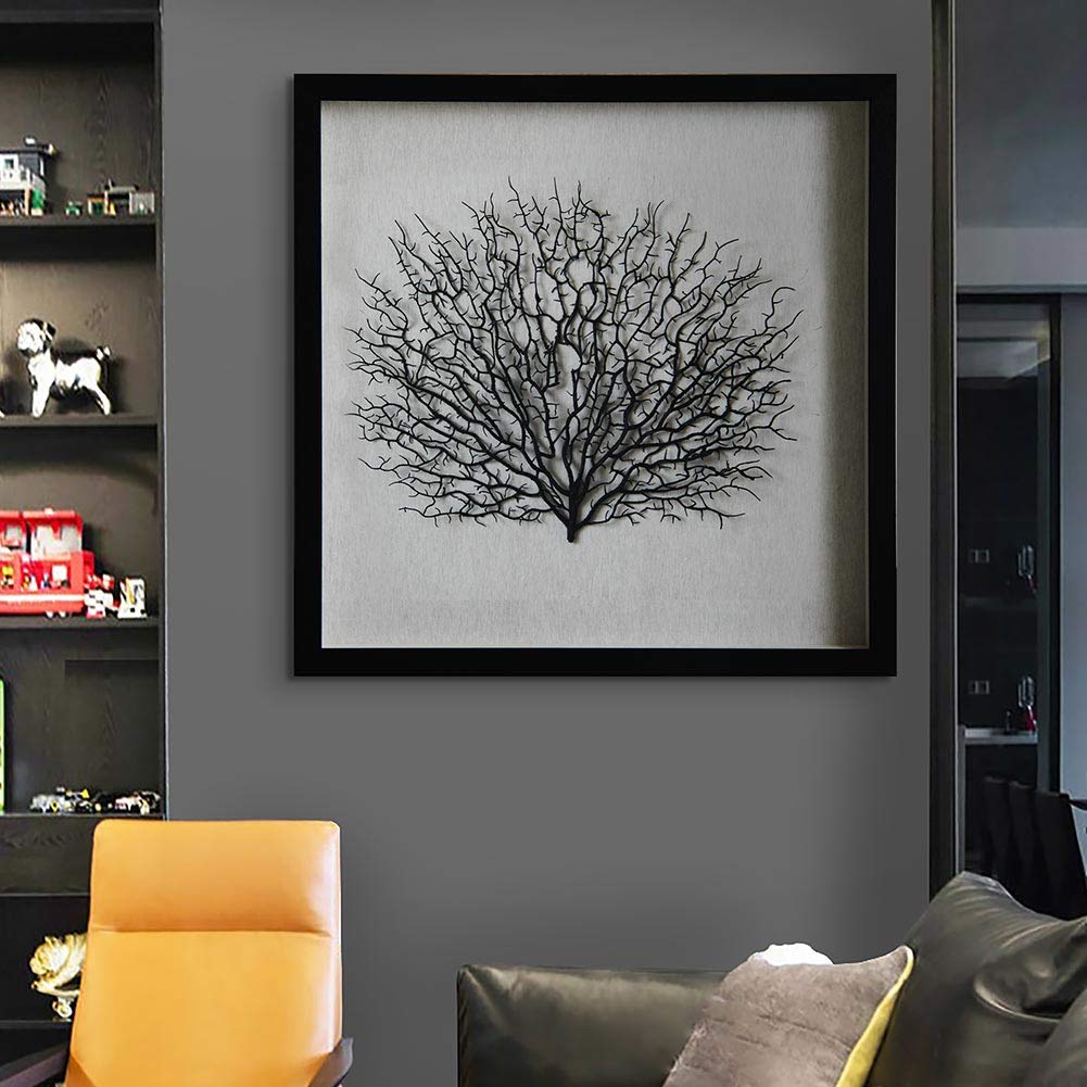 ARTECORS Black Sea Fan Wall Art - 24