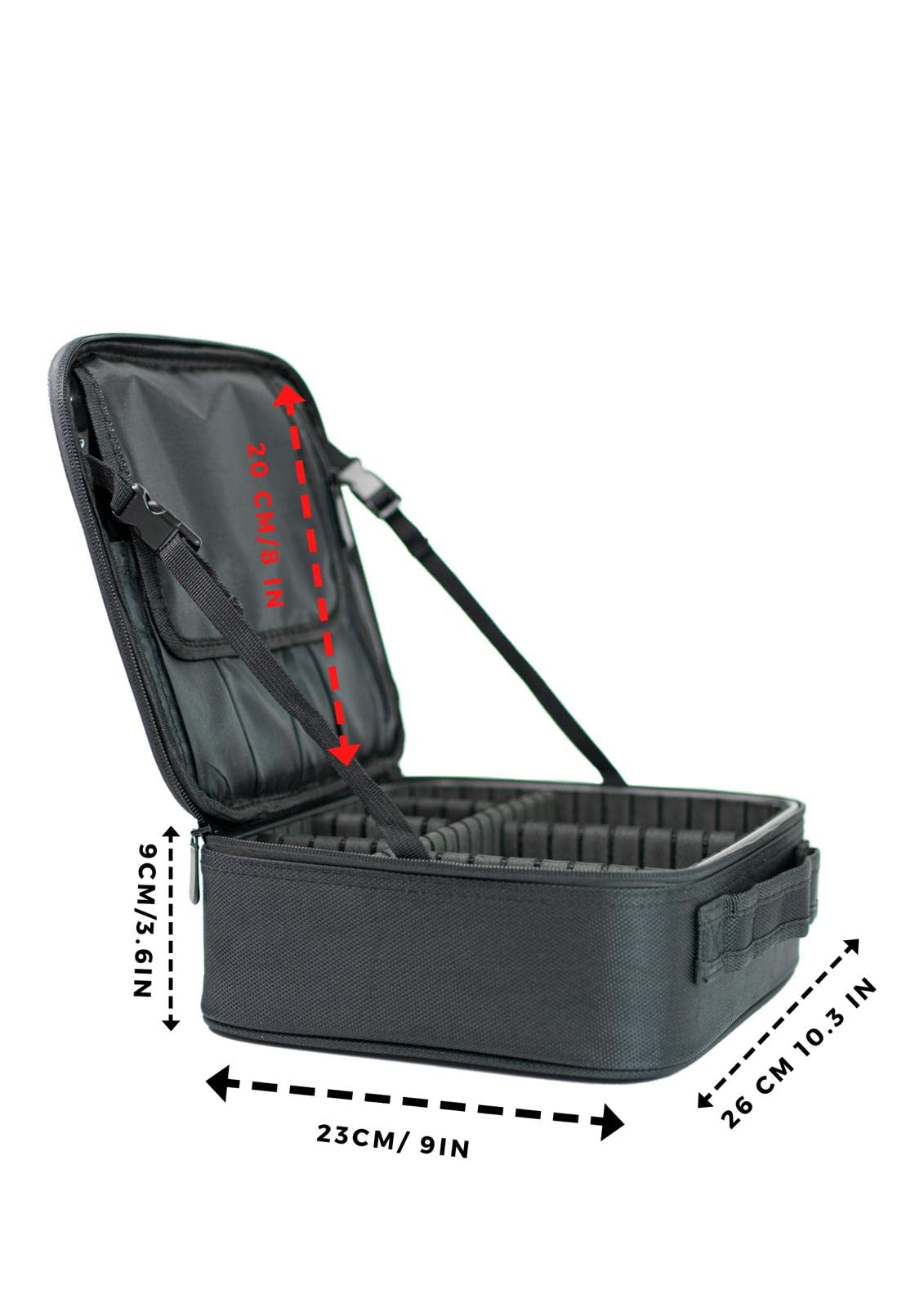 Premium Travel Makeup Organizer Bag for Women - Waterproof Cosmetic & Toiletry Storage Case with Multiple Compartments | Perfect for Travel, Home Organization & Professional Makeup Artists