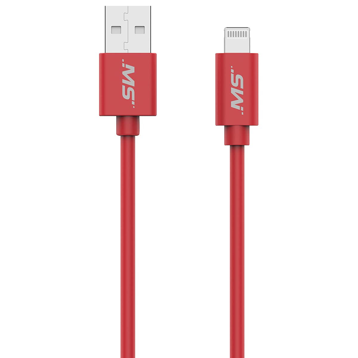 MobileSpec MB06237 4ft Lightning to USB Charging & Sync Cable for iPhone - Fast Charging & Data Transfer for Home, Office & Travel