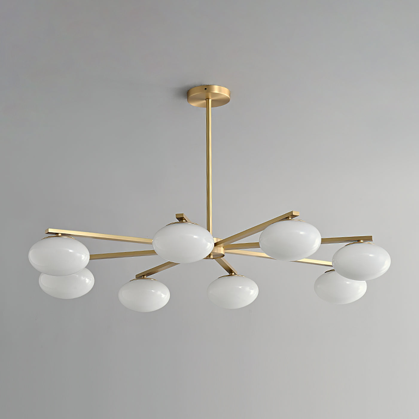 Briette Crystal Chandelier - Elegant Modern Ceiling Light Fixture for Dining Room, Living Room & Bedroom | Perfect for Home Decor, Wedding & Event Lighting