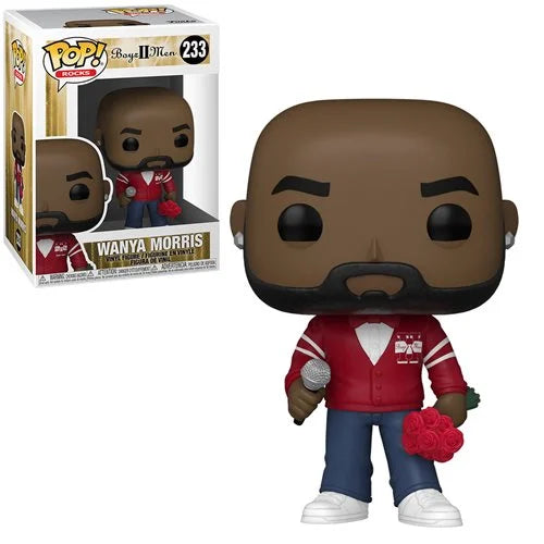 Boyz II Men Wanya Morris Funko Pop! Vinyl Figure - Official Music Collectible for Fans & Home Decor