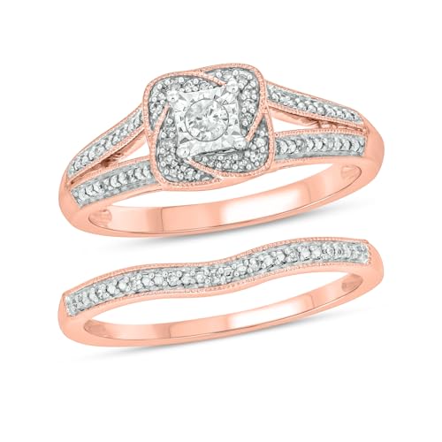 Rose Gold Plated Silver