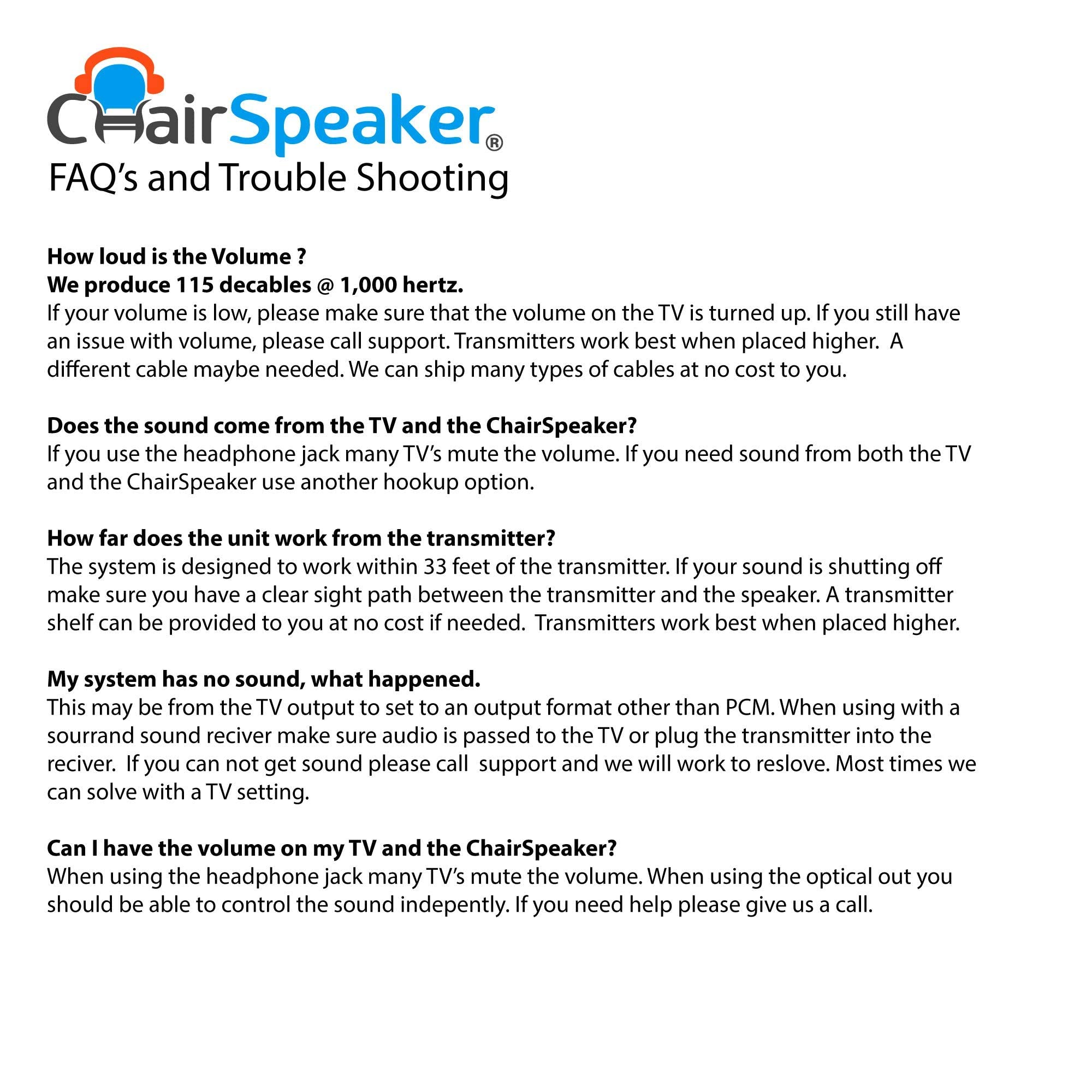 CS3 Wireless TV Speakers for Hearing Impaired - Voice Enhancing Headphones with Near-Ear Clarity | Compatible with Most Smart TVs & Streaming Devices (Netflix, Hulu) | Perfect for Elderly & Home Theater Use