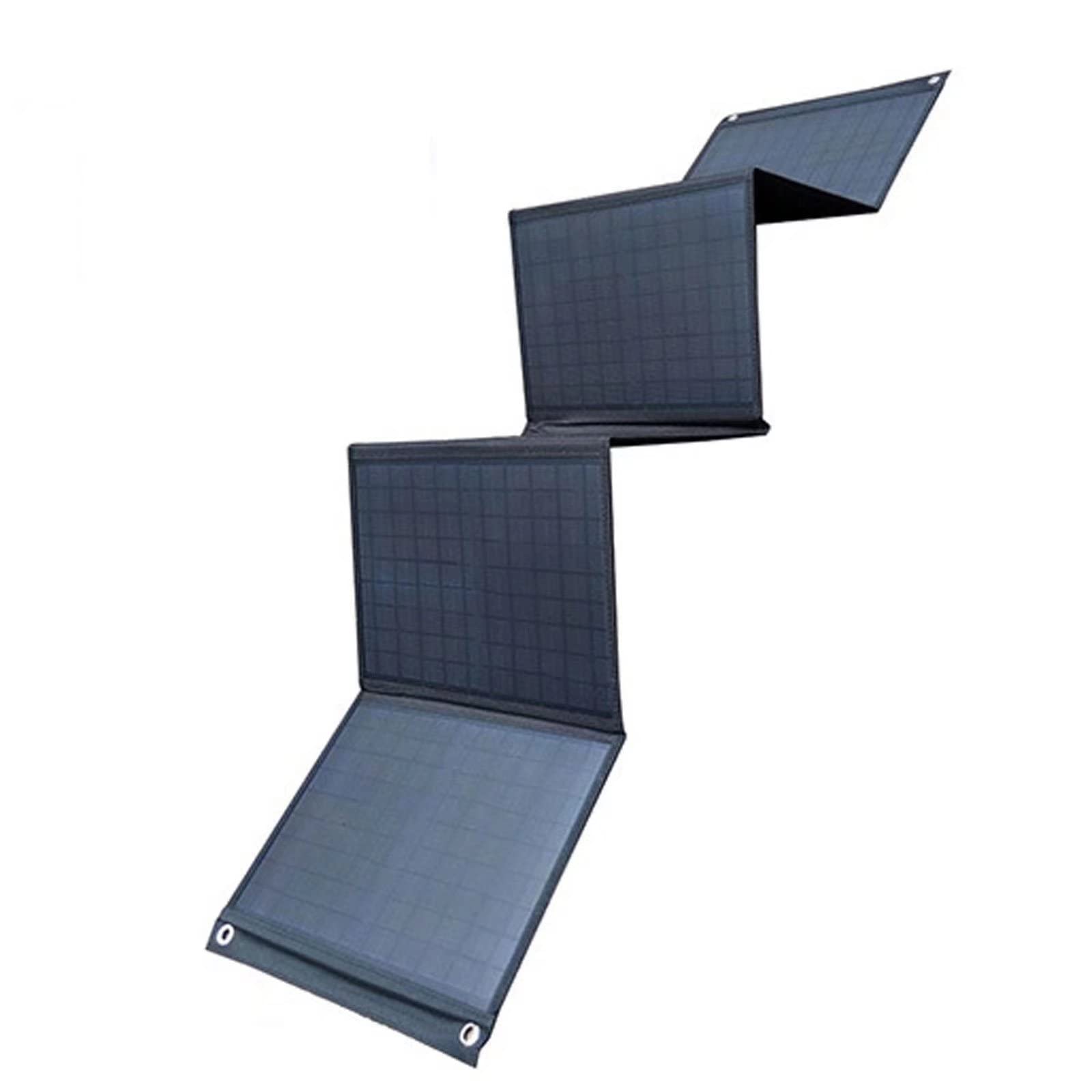 60W Portable Solar Panel Kit with USB Output - 12V Battery Charger for Off-Grid Power | Perfect for Camping, Hiking, RV Travel & Emergency Power Supply