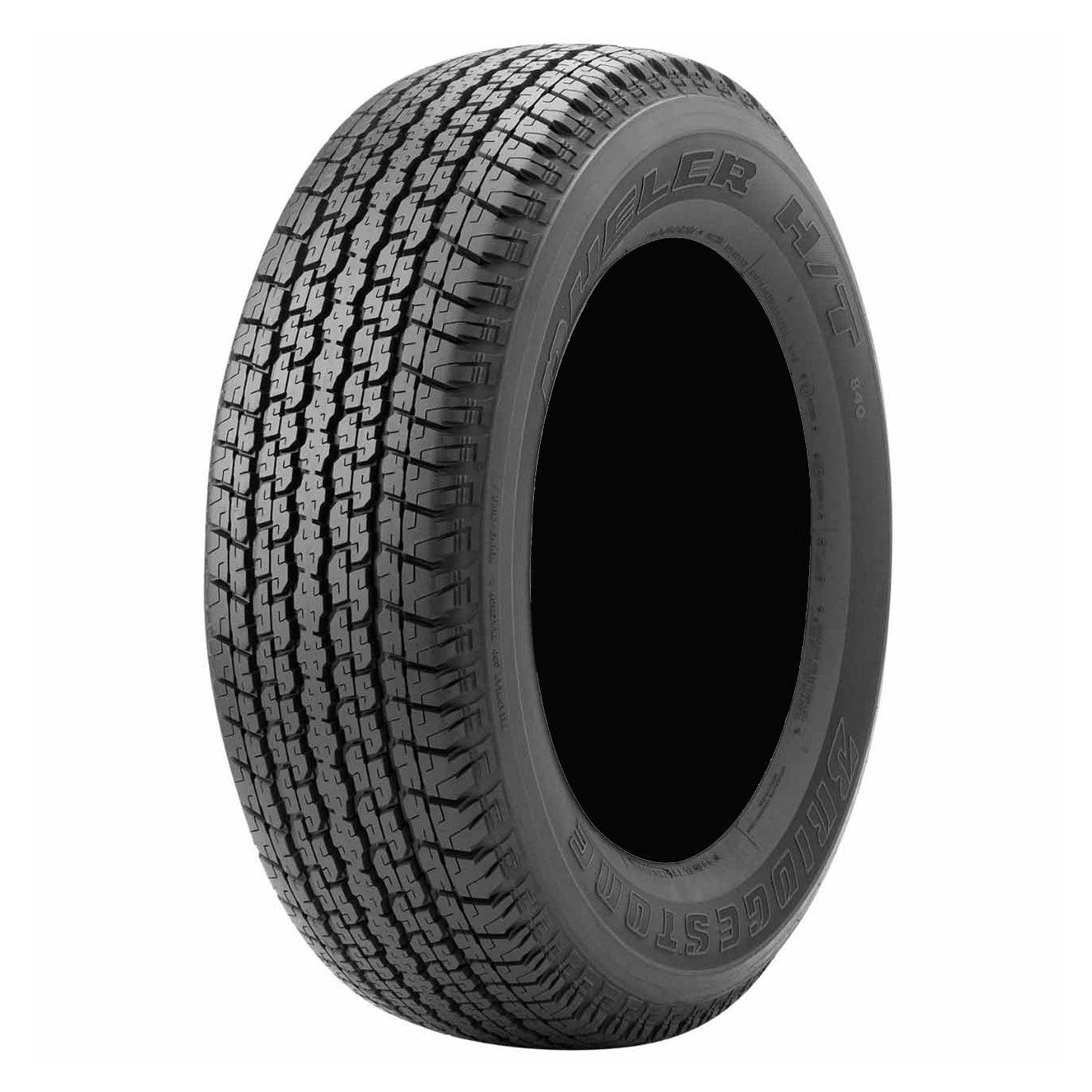 Bridgestone Dueler H/T 840 RBT 255/70R15 112S All-Season Truck Tires - High Performance, Durable Tread for SUVs, Pickups & Off-Road Adventures