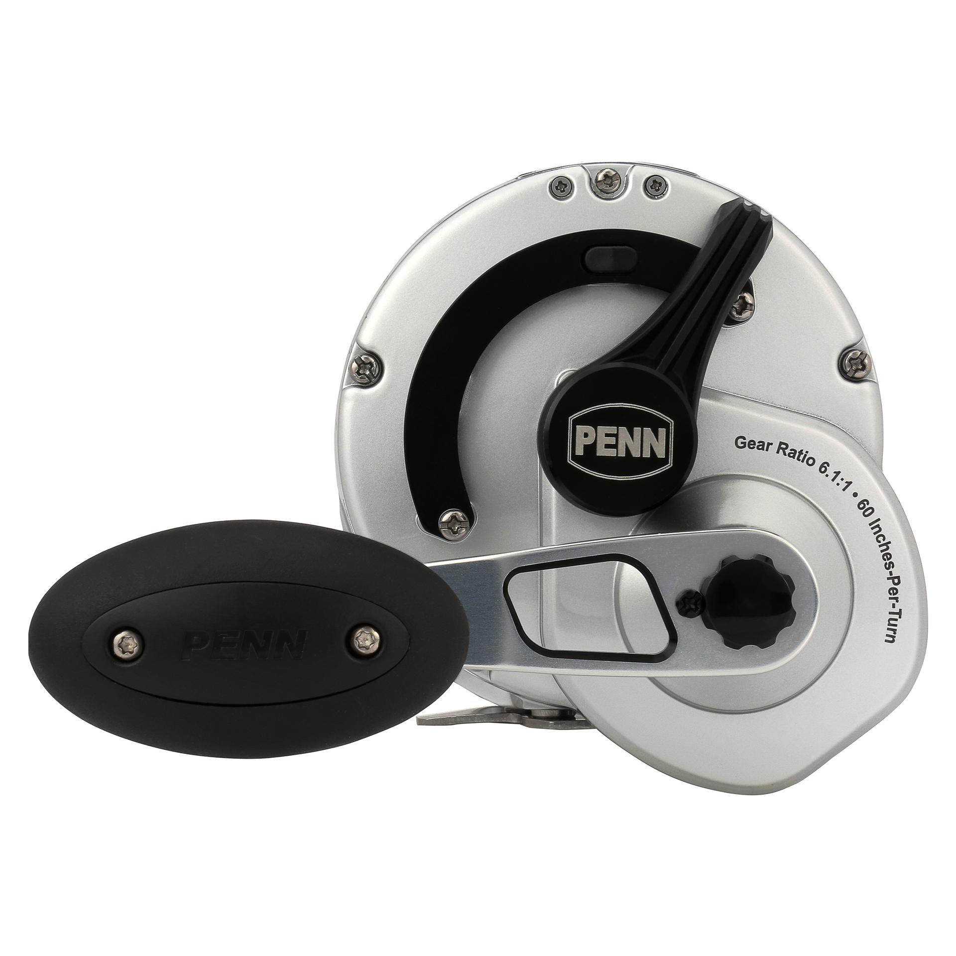 Penn Fathom II Lever Drag Conventional Fishing Reel - Saltwater & Freshwater Trolling Reel for Offshore & Inshore Fishing - Perfect for Deep Sea, Surf Casting & Boat Fishing