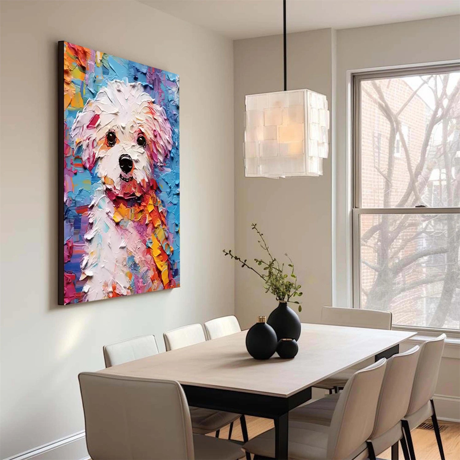 Animal Art Painting #AP148 - Handmade Wildlife Canvas Art for Home & Office Decor - Perfect for Living Room, Bedroom, or Gift