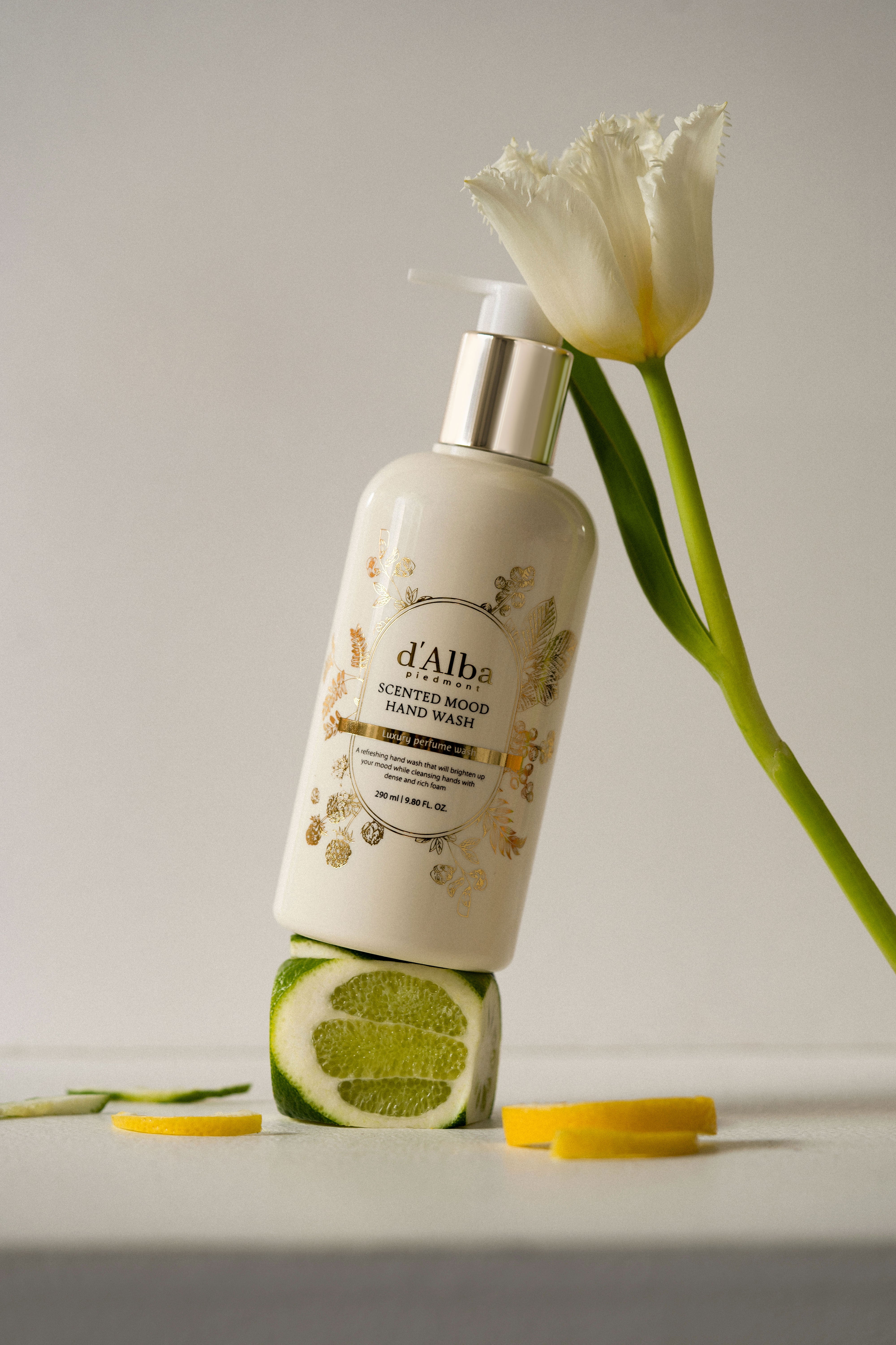 d'Alba Scented Mood Hand Wash 290ml - Aromatic Liquid Soap for Relaxation & Freshness - Perfect for Bathroom, Kitchen & Office Use