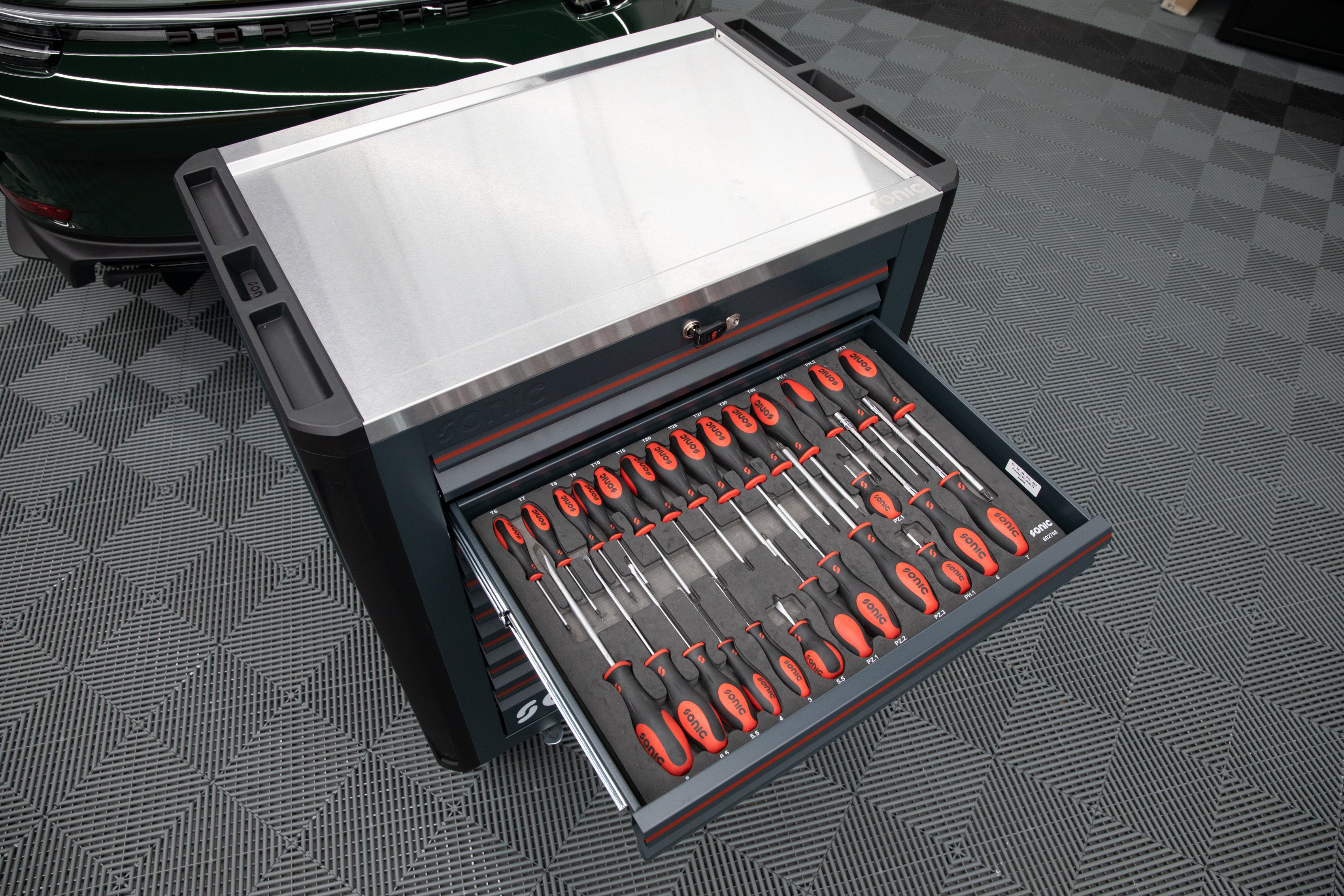 NEXT S9 Heavy Duty 8-Drawer Toolbox - Professional Organizer for Garage, Workshop & Home Storage