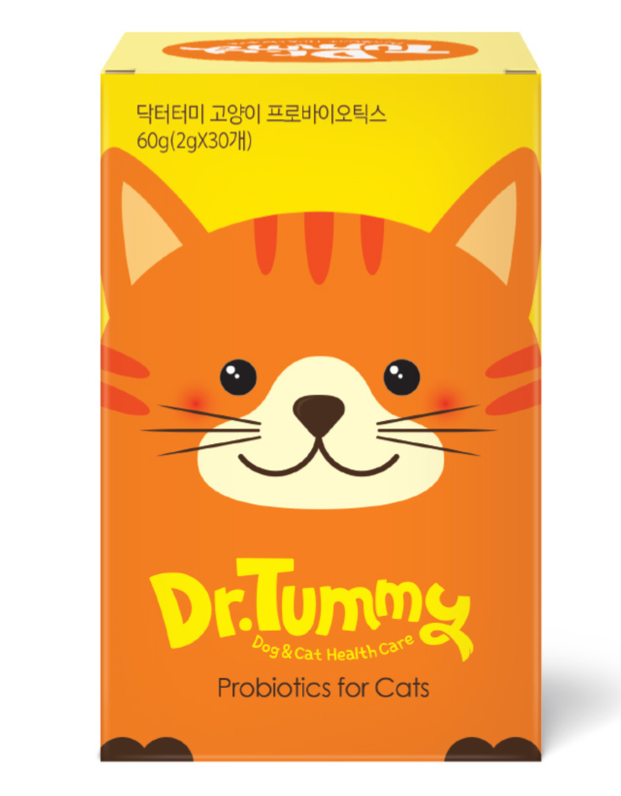 Dr. Tummy Probiotics for Cats - 30 Sachets Digestive Support for Diarrhea, Constipation & Gut Health | Supports Immune System & Healthy Digestion | Perfect for Travel, Stress & Dietary Changes