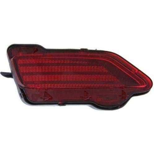 Go-Parts - Rear Bumper Reflector Light for Toyota RAV4 2013-2015, Left (Driver) Side, Excludes EV Model, Replacement 2014 - Perfect for Night Driving Safety and Vehicle Customization