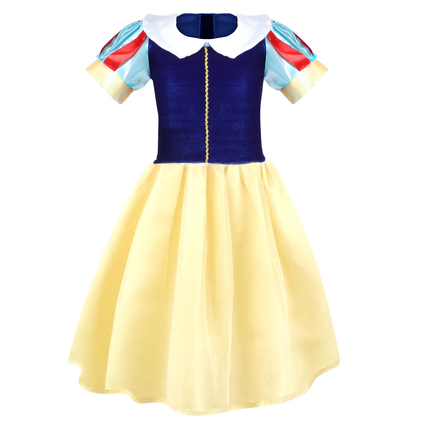 VGOFUN Princess Dress Up Costume for Girls Ages 3-6 | Pretend Play Fairy Tale Party Outfit | Perfect for Halloween, Birthday Parties & Dress-Up Play