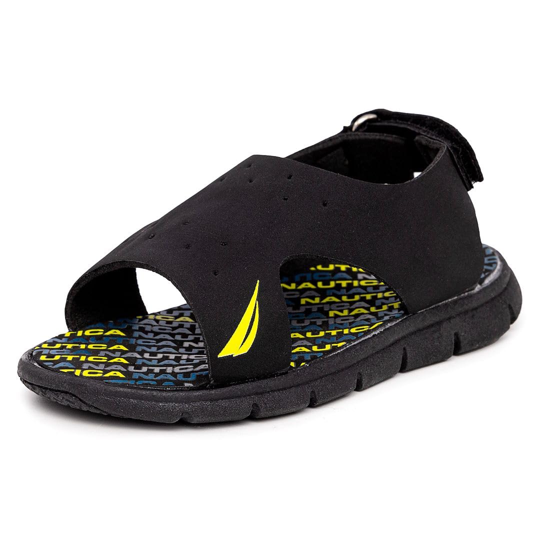 Nautica Kids Water Sports Sandals - Breathable Open Toe Athletic Sandals for Boys & Girls | Summer Beach Swim Shoes for Toddler & Youth | Perfect for Pool, Beach & Outdoor Activities