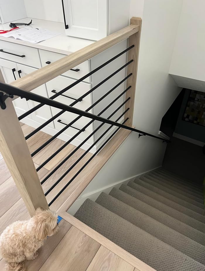 30 Pack Black Metal Stair Balusters - 3/4
