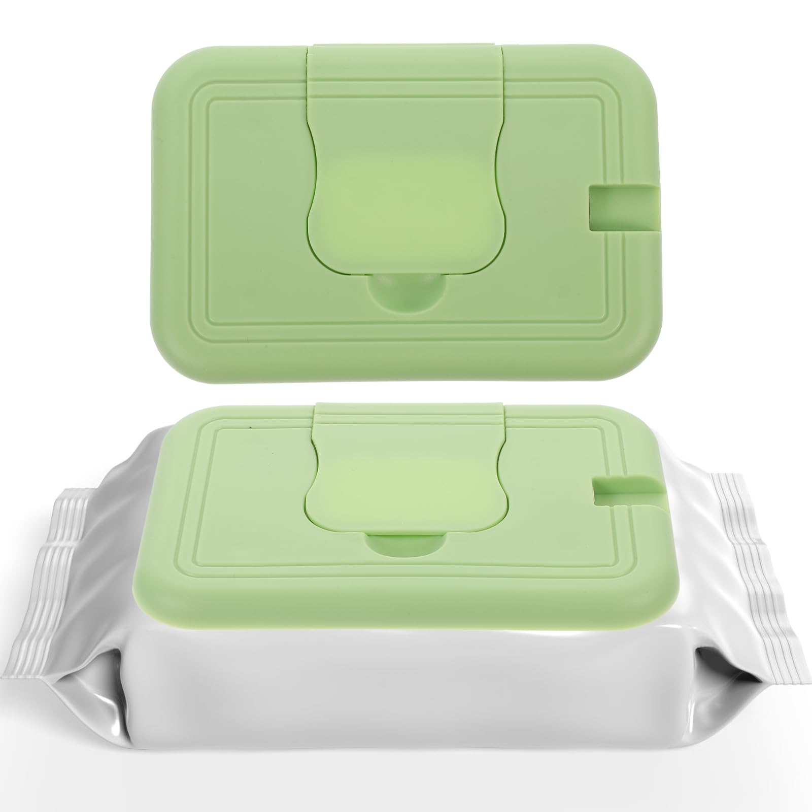 **Portable Baby Wipe Warmer for Newborns - Green | Soft & Gentle Heated Wipes for Diaper Changes at Home & Travel**