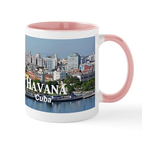 White/Pink Inside - Havana (Cuba) Mug