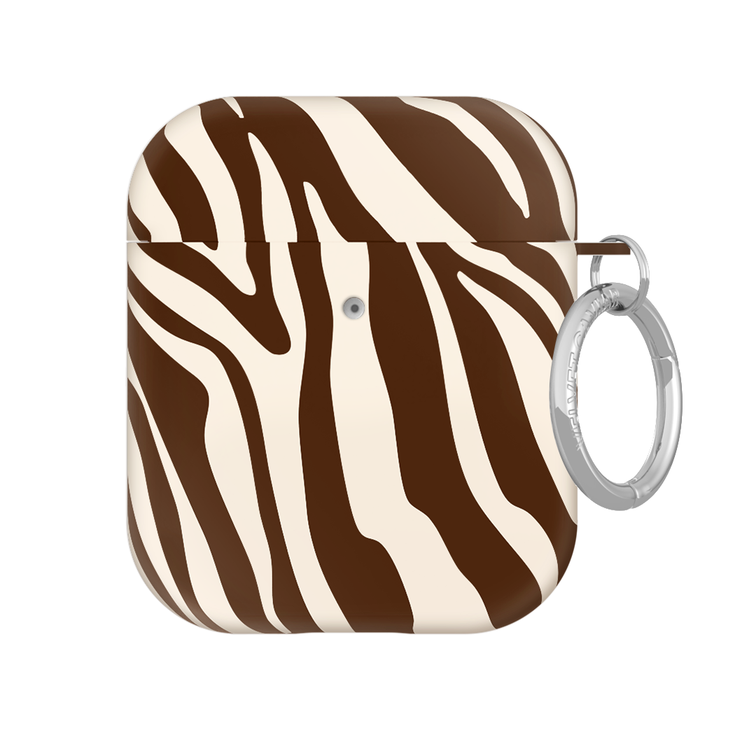 Premium Coco Zebra Pattern AirPods Case - Stylish Protective Cover for AirPods 1/2/3 & Pro - Perfect for Travel, Work & Everyday Use