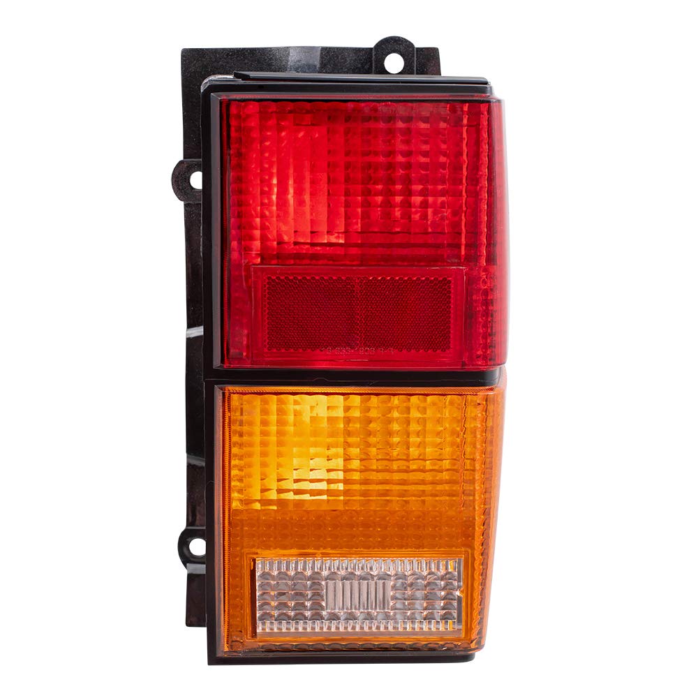 Brock Replacement Tail Light Set for 1984-1996 Jeep Cherokee - Driver & Passenger Side (4720501 & 4720500) - Perfect for Restoration, Off-Roading & Classic Car Maintenance