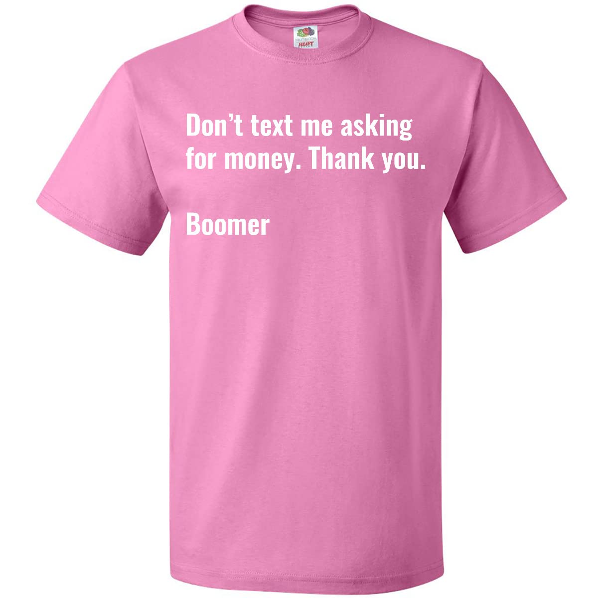 Boomer Response for Money Funny Sarcastic T-Shirt | Vintage Retro Graphic Tee for Men & Women | Perfect for Casual Wear, Gifts & Humor Lovers