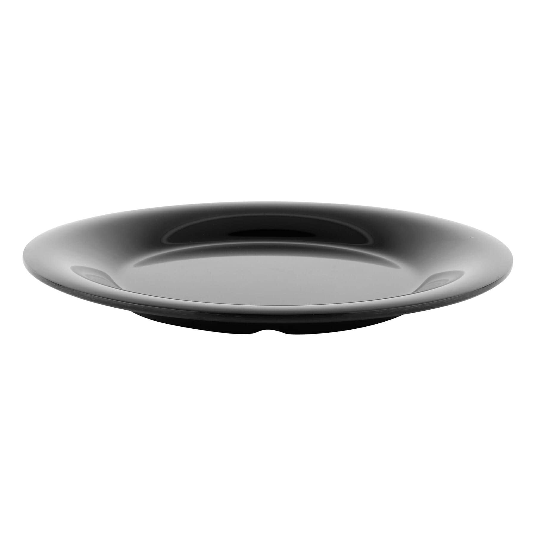 G.E.T. 9-Inch Heavy Duty Wide Rim Melamine Dessert Plates - Set of 4, Shatterproof & Durable - Perfect for Parties, Picnics, Outdoor Dining & Restaurant Use