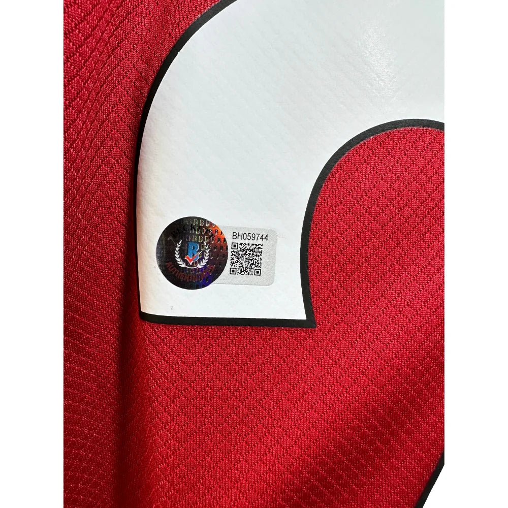 Darwin Nunez Autographed Liverpool FC Home Jersey 2023-24 - Nike Red Soccer Shirt with BAS COA - Perfect for Matchdays, Collectors & Gifts