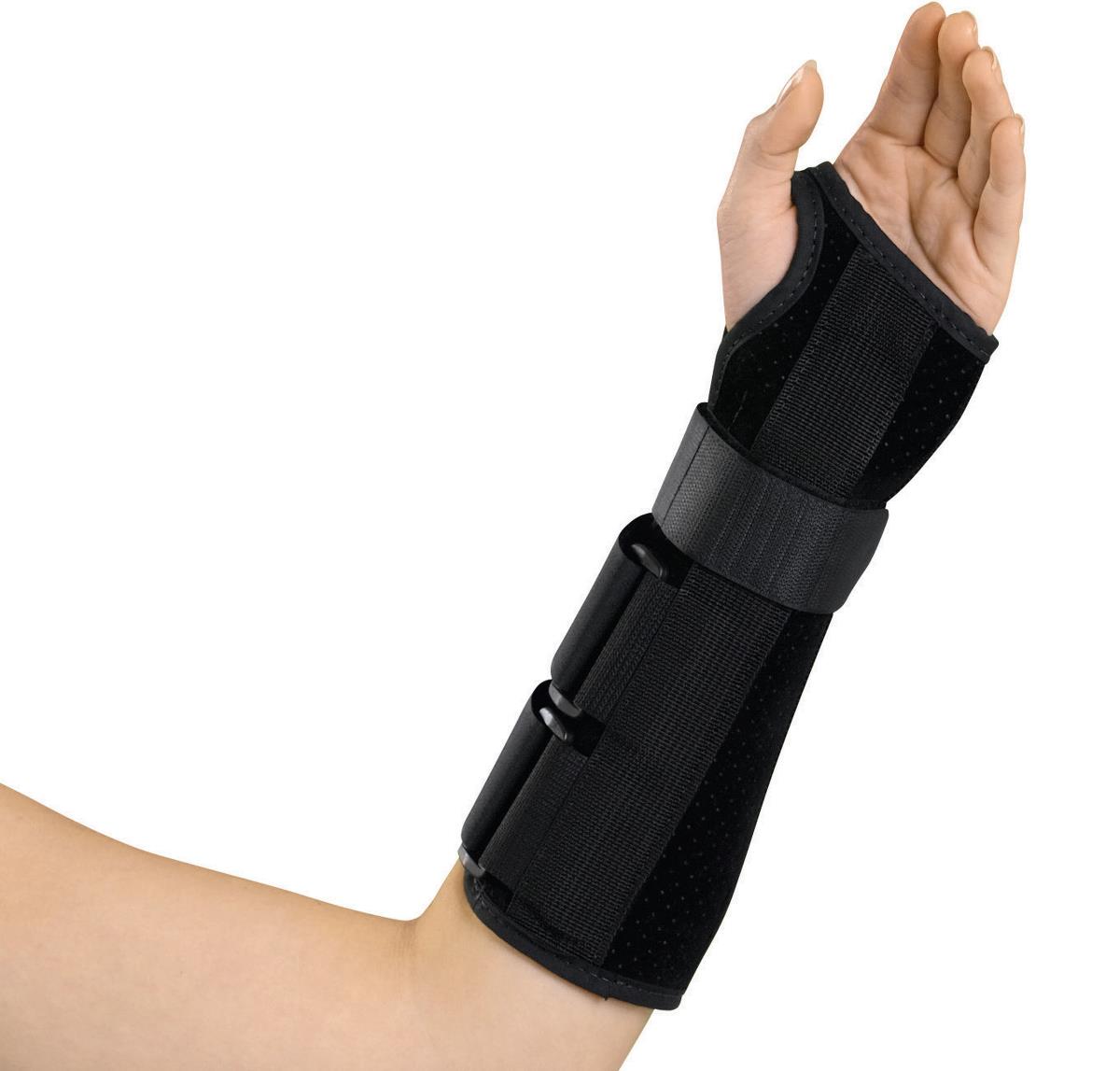 Premium Left Wrist & Forearm Support Brace - Adjustable Splint for Carpal Tunnel, Tendonitis & Arthritis Relief - Ideal for Office Work, Gaming & Sports Recovery