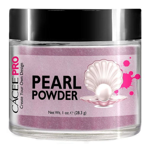 Cacee Pearl Powder Nail Art - #12 Heather Purple Nail Dip Powder for Manicures | Perfect for DIY Nails, Salon Use & Special Occasions